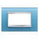 PLACCA LUX - IN VETRO - 4 POSTI - ACQUAMARINA - CHORUS product photo Photo 01 2XS