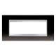 PLACCA LUX - IN METALLO - 6 POSTI - CANNA DI FUCILE - CHORUS product photo Photo 01 2XS