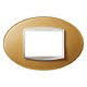 PLACCA ART - IN VETRO - 3 POSTI - OCRA - CHORUS product photo Photo 01 2XS