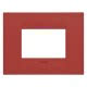 PLACCA GEO - IN TECNOPOLIMERO VERNICIATO - 3 POSTI - RUBINO - CHORUS product photo Photo 01 2XS