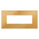 PLACCA GEO - IN TECNOPOLIMERO METALLIZZATO - 6 POSTI - ORO - CHORUS product photo Photo 01 2XS