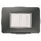 PLACCA STAGNA STANDARD ITALIANO - 3 POSTI IP55 - NERO - CHORUSMART product photo Photo 01 2XS