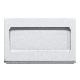 PULSANTE CON TARGA PORTANOME ILLUMINABILE 250V ac - NA 10A - 3 MODULI - SYSTEM WHITE product photo Photo 01 2XS