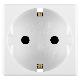 Presa standard tedesco 250v ac - 2p+t 16a - 2moduli - system white product photo Photo 01 2XS
