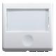 PULSANTE CON TARGA PORTANOME ILLUMINABILE 250V ac - NA 10A - 2 MODULI - SYSTEM WHITE product photo Photo 01 2XS