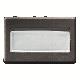 PULSANTE CON TARGA PORTANOME ILLUMINABILE 250V ac - NA 10A - 3 MODULI - SYSTEM BLACK product photo Photo 01 2XS