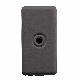 USCITA CAVO 1 POSTO - DIAMETRO 4 E 8 mm - 1 MODULO - SYSTEM BLACK product photo Photo 01 2XS