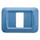 PLACCA TOP SYSTEM - IN TECNOPOLIMERO FINITURA LUCIDA - 1 POSTO - AZZURRO CIELO - SYSTEM product photo Photo 01 2XS