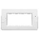 PLACCA COMPACT - AUTOPORTANTE - 4 POSTI - BIANCO NUVOLA - SYSTEM product photo Photo 01 2XS