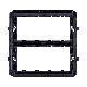SUPPORTO IN MATERIALE ISOLANTE PER INSTALLAZIONE PLACCHE PLAYBUS/PLAYBUS YOUNG - 8 POSTI (4+4 SOVRAPPOSTI) - BLU - PLAYBUS product photo Photo 01 2XS