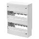 CENTRALINO STANDARD FRANCESE - DA PARETE - SENZA PORTA - EQUIPAGGIATO CON MORSETTIERA - 26 MODULI (13X2) - IP30 RAL9016 product photo Photo 01 2XS