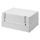 CASSETTA DI DERIVAZIONE CON COPERCHIO ALTO A VITE - IP56 - DIMENSIONI INTERNE 380X300X180 - PARETI LISCE - GRIGIO RAL 7035 product photo Photo 01 2XS