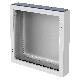 QUADRO CVX 160E - DA PARETE - 600x1200x140 - IP30 - SENZA PORTA - CON TELAIO ESTRAIBILE - GRIGIO RAL7035 product photo Photo 01 2XS