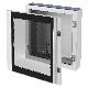 QUADRO CVX 160E - DA PARETE - 600x1200x180 - IP55 - CON PORTA IN VETRO PIANO - CON TELAIO ESTRAIBILE - GRIGIO RAL7035 product photo Photo 01 2XS