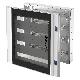 QUADRO CVX 160I - INCASSO - 600x800x105 - 120(24x5) MODULI - IP40 - PORTA IN VETRO - CON 2 SERRATURE - GRIGIO RAL 7035 product photo Photo 01 2XS