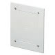 COPERCHIO ANTIURTO PROTETTO PER CASSETTE DI DERIVAZIONE PTC - DIMENSIONI 398X169X70 - IP40 - BIANCO RAL9016 product photo Photo 01 2XS