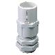 PRESSACAVO IN NYLON CON ALLOGGIAMENTO PER TUBO RIGIDO - PASSO PG 16 - PER TUBI DIAMETRO 20MM - GRIGIO RAL 7035 - IP66 product photo Photo 01 2XS