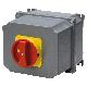 INTERRUTTORE SEZIONATORE ROTATIVO - DA PARETE - EMERGENZA - ATEX - CASSETTA IN ALLUMINIO - MANOPOLA ROSSA - 4P 16A - IP65 product photo Photo 01 2XS