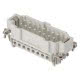 INSERTO MASCHIO - 77X27 - 16P+T 16A 500V/6kV/3 - CONNESSIONE A VITE - CON PIASTRINA - GRIGIO product photo Photo 01 2XS