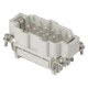INSERTO MASCHIO - 57X27 - 10P+T 16A 500V/6kV/3 - CONNESSIONE A MOLLA - GRIGIO product photo Photo 01 2XS