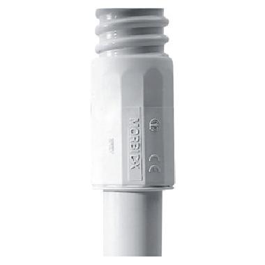 RACCORDO TUBO-GUAINA MORBIDX - IP65 - HALOGEN FREE - DIAMETRO 16MM - GRIGIO RAL7035 product photo Photo 01 3XL