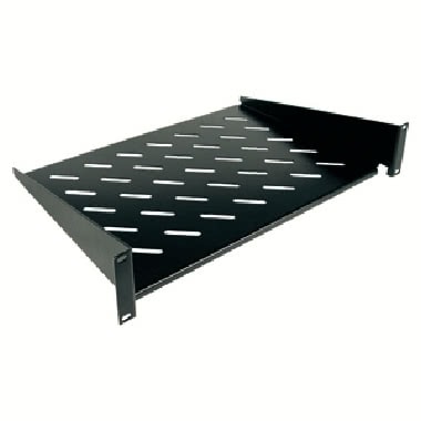 MENSOLA DI SUPPORTO IN METALLO 19'' - PROFONDITA' 350mm - CABLAGGIO 2U - NERO product photo Photo 01 3XL