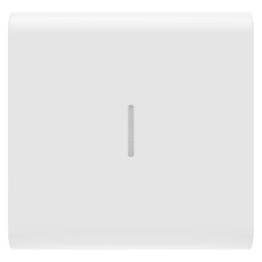 TASTO INTERCAMBIABILE PER COMANDI ASSIALI - CON DIFFUSORE - 2 MODULI - BIANCO LUCIDO - CHORUSMART product photo Photo 01 3XL