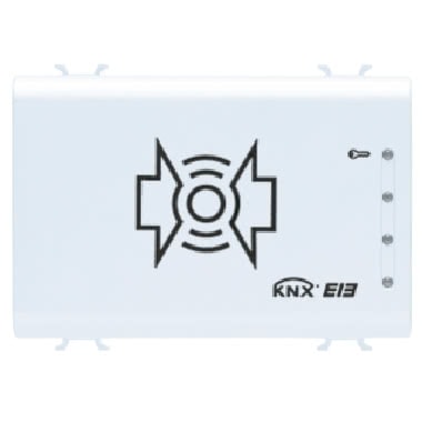 UNITA' DI LETTURA TRANSPONDER - KNX - 12/24V ac/dc - 3 MODULI - BIANCO - CHORUS product photo Photo 01 3XL