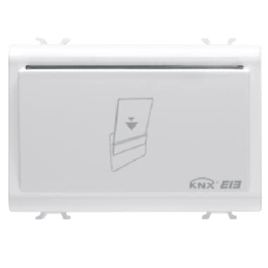 UNITA' PORTA TRANSPONDER - KNX - 12/24V ac/dc - 3 MODULI - BIANCO - CHORUS product photo Photo 01 3XL