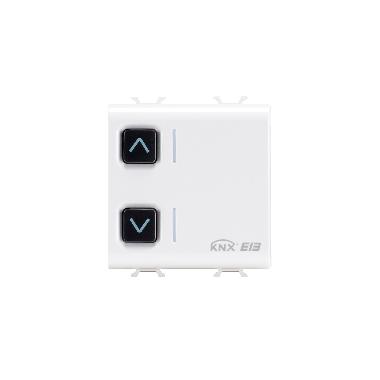 ATTUATORE PER TAPPARELLE - 1 CANALE - 6A - KNX - 2 MODULI - BIANCO - CHORUSMART product photo Photo 01 3XL