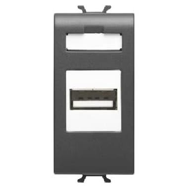 ADATTATORE USB - 1 MODULO - NERO - CHORUS product photo Photo 01 3XL