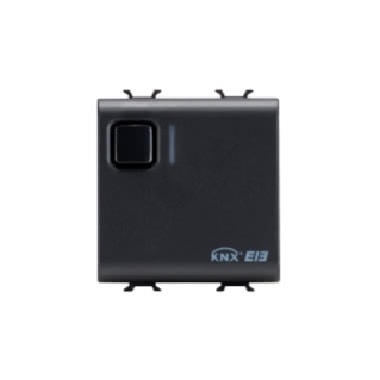 ATTUATORE PER CARICHI GENERICI - 1 CANALE - 16A - EASY - 2 MODULI - NERO - CHORUS product photo Photo 01 3XL