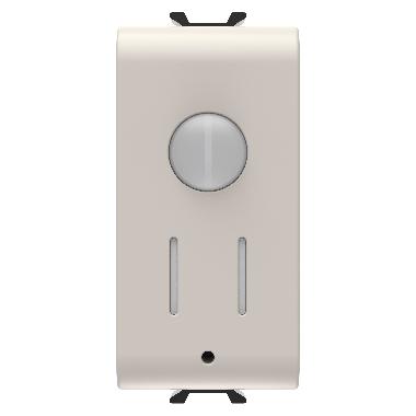 SENSORE DI MOVIMENTO CONNESSO - ZIGBEE - 100-240 V ac 50/60 Hz - NA 2A (AC1) 240  V ac - 1 MODULO - NATURAL BEIGE SATINATO - CHORUSMART product photo Photo 01 3XL