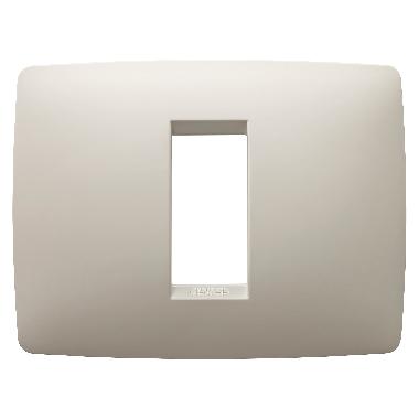 PLACCA ONE - IN TECNOPOLIMERO - 1 POSTO - AVORIO - CHORUSMART product photo Photo 01 3XL