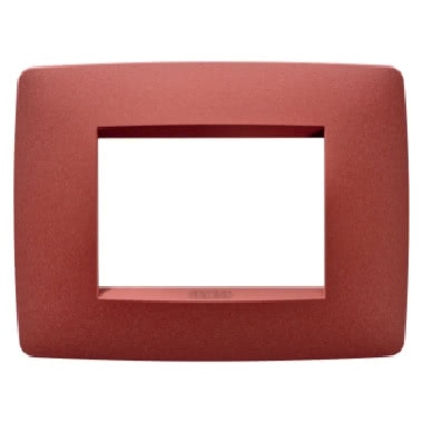 PLACCA ONE - IN TECNOPOLIMERO VERNICIATO - 3 POSTI - RUBINO - CHORUS product photo Photo 01 3XL