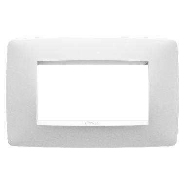 PLACCA ONE - IN TECNOPOLIMERO VERNICIATO - 4 POSTI - BIANCO SATINATO - CHORUSMART product photo Photo 01 3XL