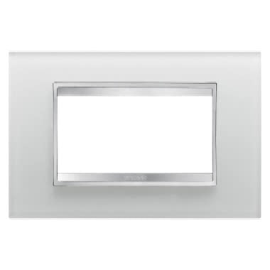 PLACCA LUX - IN VETRO - 4 POSTI - GHIACCIO - CHORUS product photo Photo 01 3XL