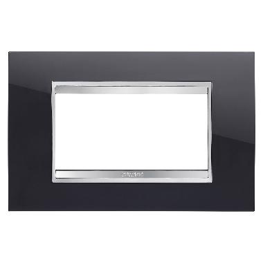 PLACCA LUX - IN TECNOPOLIMERO - 4 POSTI - NERO TONER - CHORUSMART product photo Photo 01 3XL