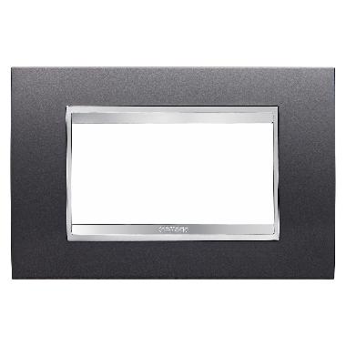 PLACCA LUX - IN TECNOPOLIMERO VERNICIATO - 4 POSTI - ARDESIA - CHORUSMART product photo Photo 01 3XL