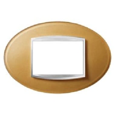 PLACCA ART - IN VETRO - 3 POSTI - OCRA - CHORUS product photo Photo 01 3XL