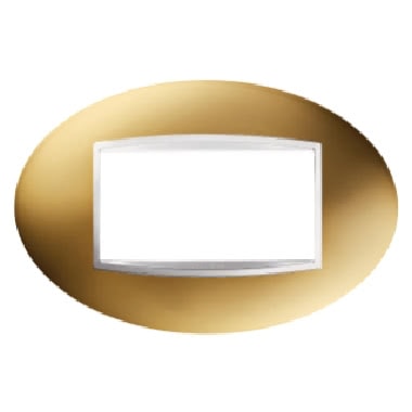 PLACCA ART - IN TECNOPOLIMERO METALLIZZATO - 4 POSTI - ORO - CHORUS product photo Photo 01 3XL