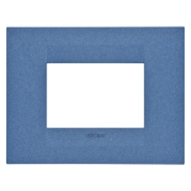 PLACCA GEO - IN TECNOPOLIMERO VERNICIATO - 3 POSTI - BLU MARE - CHORUS product photo Photo 01 3XL