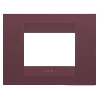 PLACCA GEO - IN TECNOPOLIMERO VERNICIATO - 3 POSTI - TUSCAN RED - CHORUSMART product photo Photo 01 3XL