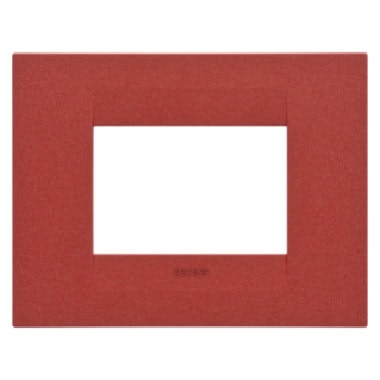 PLACCA GEO - IN TECNOPOLIMERO VERNICIATO - 3 POSTI - RUBINO - CHORUS product photo Photo 01 3XL