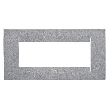 PLACCA GEO - IN TECNOPOLIMERO VERNICIATO - 6 POSTI - TITANIO - CHORUSMART product photo Photo 01 3XL