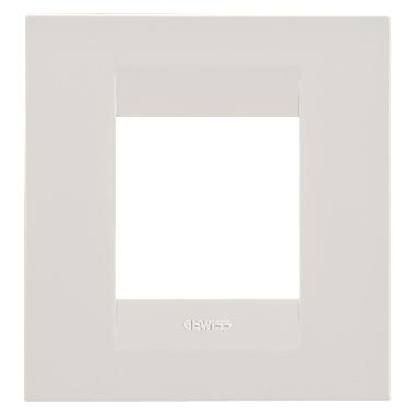 PLACCA GEO INTERNATIONAL - IN TECNOPOLIMERO - 2 POSTI - AVORIO - CHORUSMART product photo Photo 01 3XL