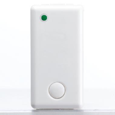 RELE' DI CHIAMATA 12V ac/dc - 1P 1NA/NC 12V - 1 MODULO - BIANCO - SYSTEM WHITE product photo Photo 01 3XL