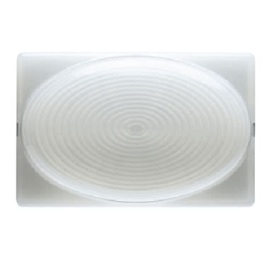 LAMPADA SEGNAPASSO CON DIFFUSORE SPORGENTE - 12/24V - AZZURRO - 3MODULI - SYSTEM product photo Photo 01 3XL