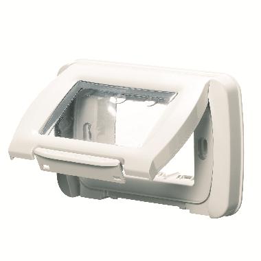 PLACCA STAGNA - AUTOPORTANTE - 3 POSTI - BIANCO NUVOLA - SYSTEM product photo Photo 01 3XL