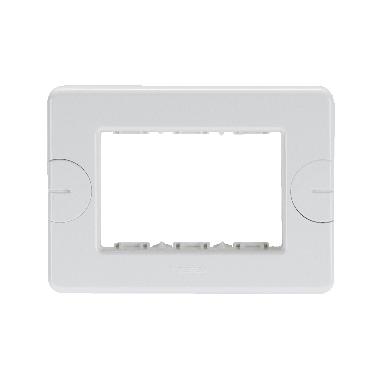 PLACCA COMPACT - AUTOPORTANTE - 3 POSTI - BIANCO NUVOLA - SYSTEM product photo Photo 01 3XL